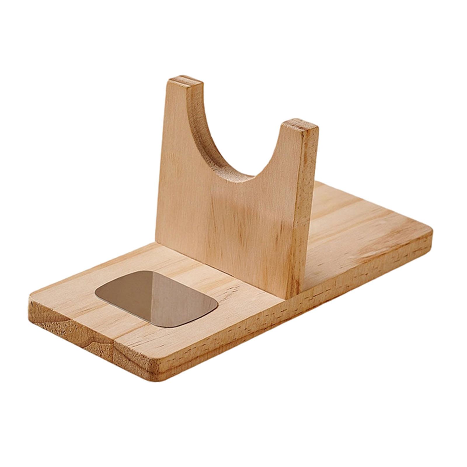 Workshop Tools Shelf - Wooden Hot Glue Holder Desktop Accessories