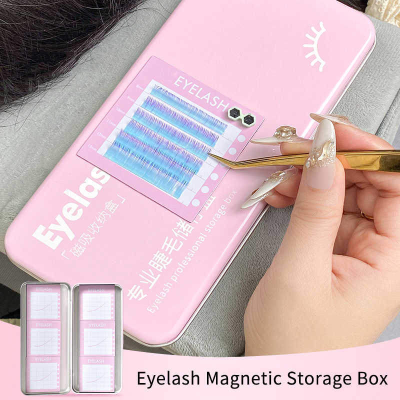 Workshop Tools Cabinet - Empty Magnetic Fake Eyelash Storage Box