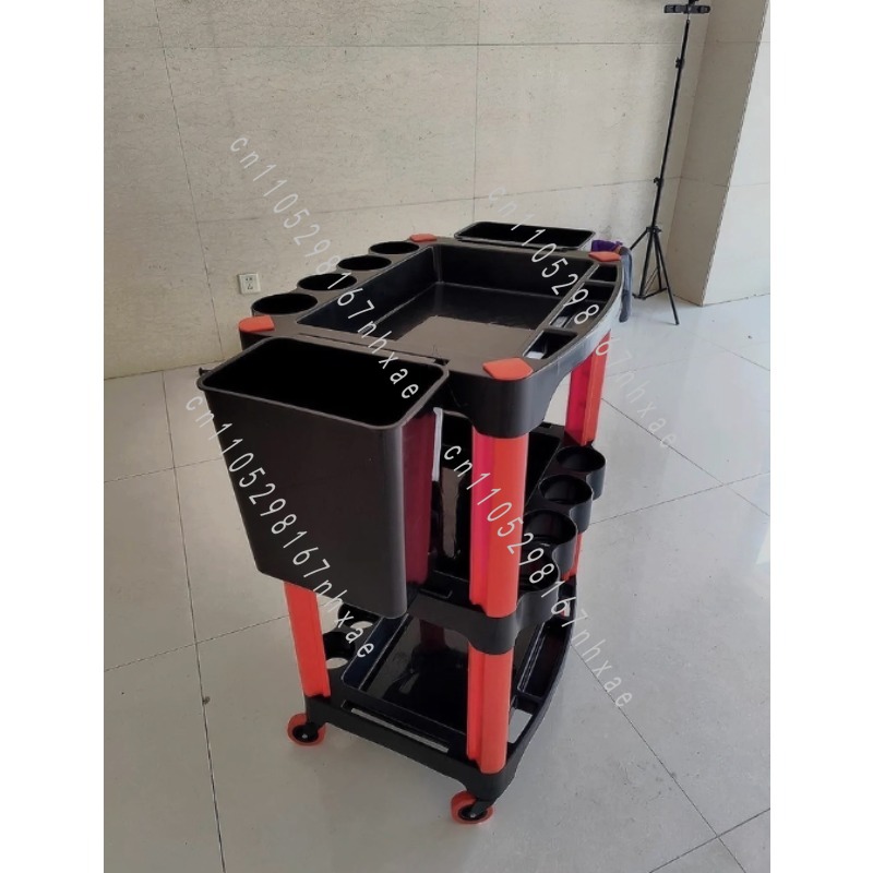 Workshop Tools Shelf - Portable Workshop Trolley for Makeup Artists,