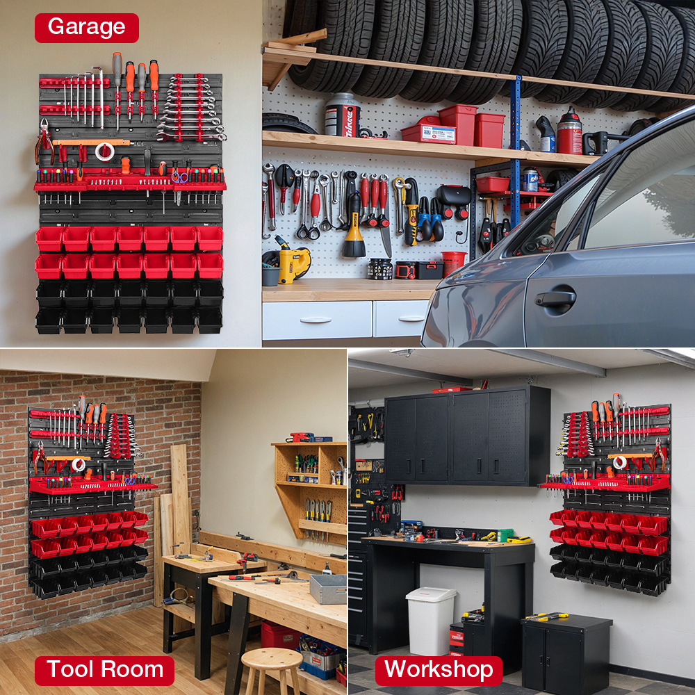 Workshop Tools Shelf - Tools Wall Storage Shelf Tool Holders