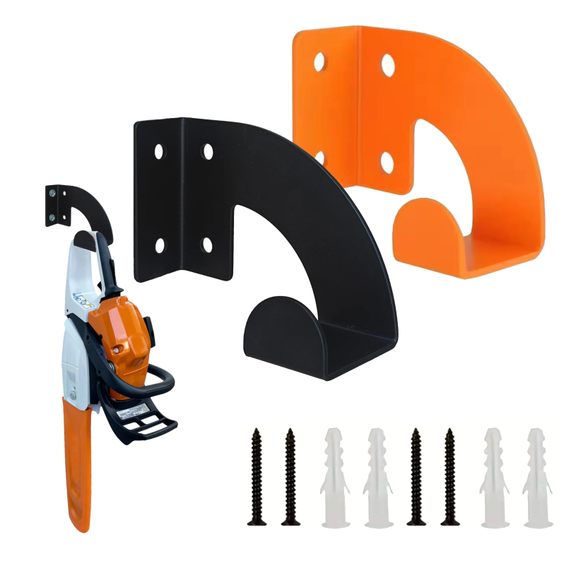 Workshop Tools Rack - 1/2 Tool Racks, Chainsaw Wall-Mounted Hanger,