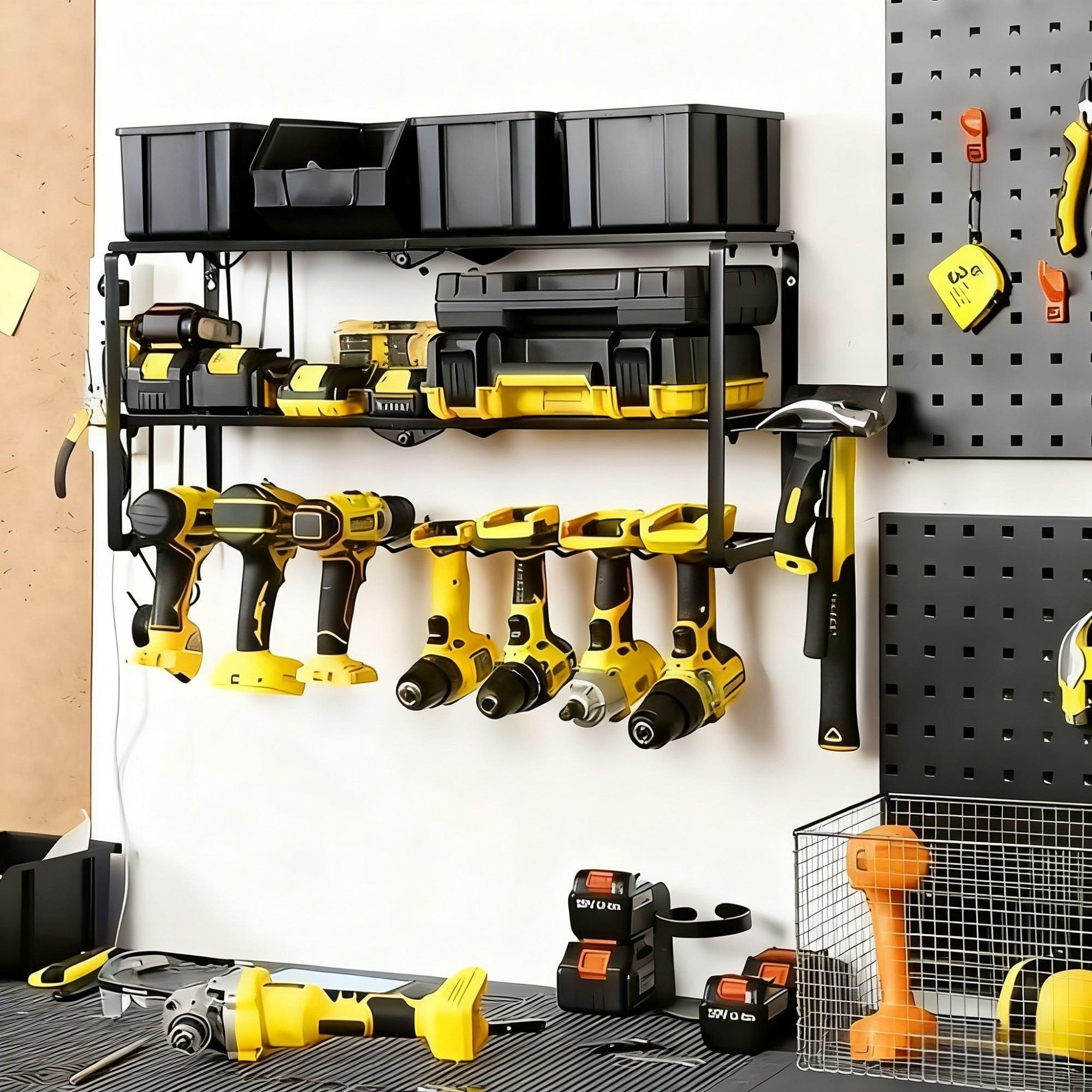 Heavy Duty Wall Mounted Power  - Workshop Tools Shelf 评论和价格