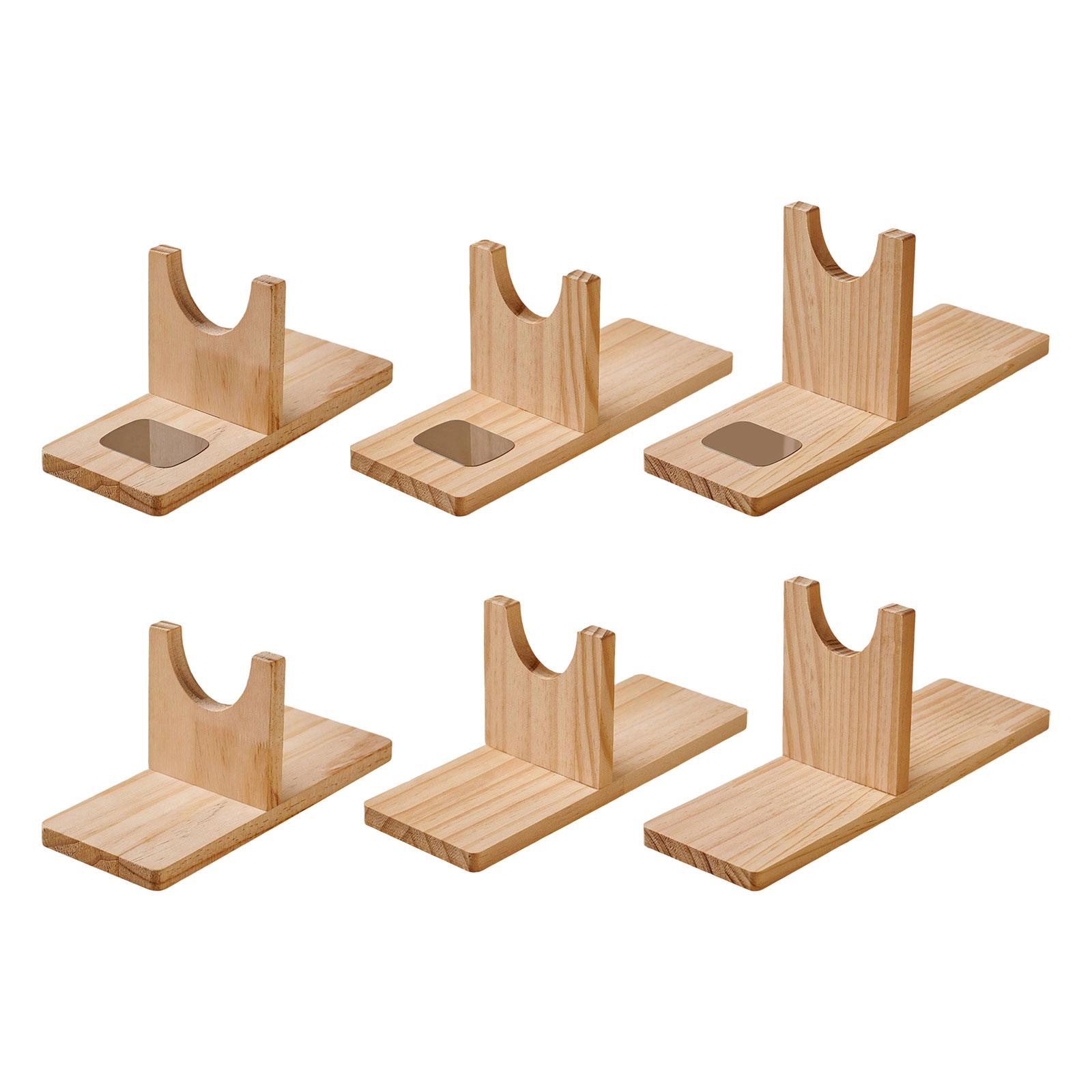 Wooden Hot Glue Holder Desktop - Workshop Tools Shelf 评论和价格
