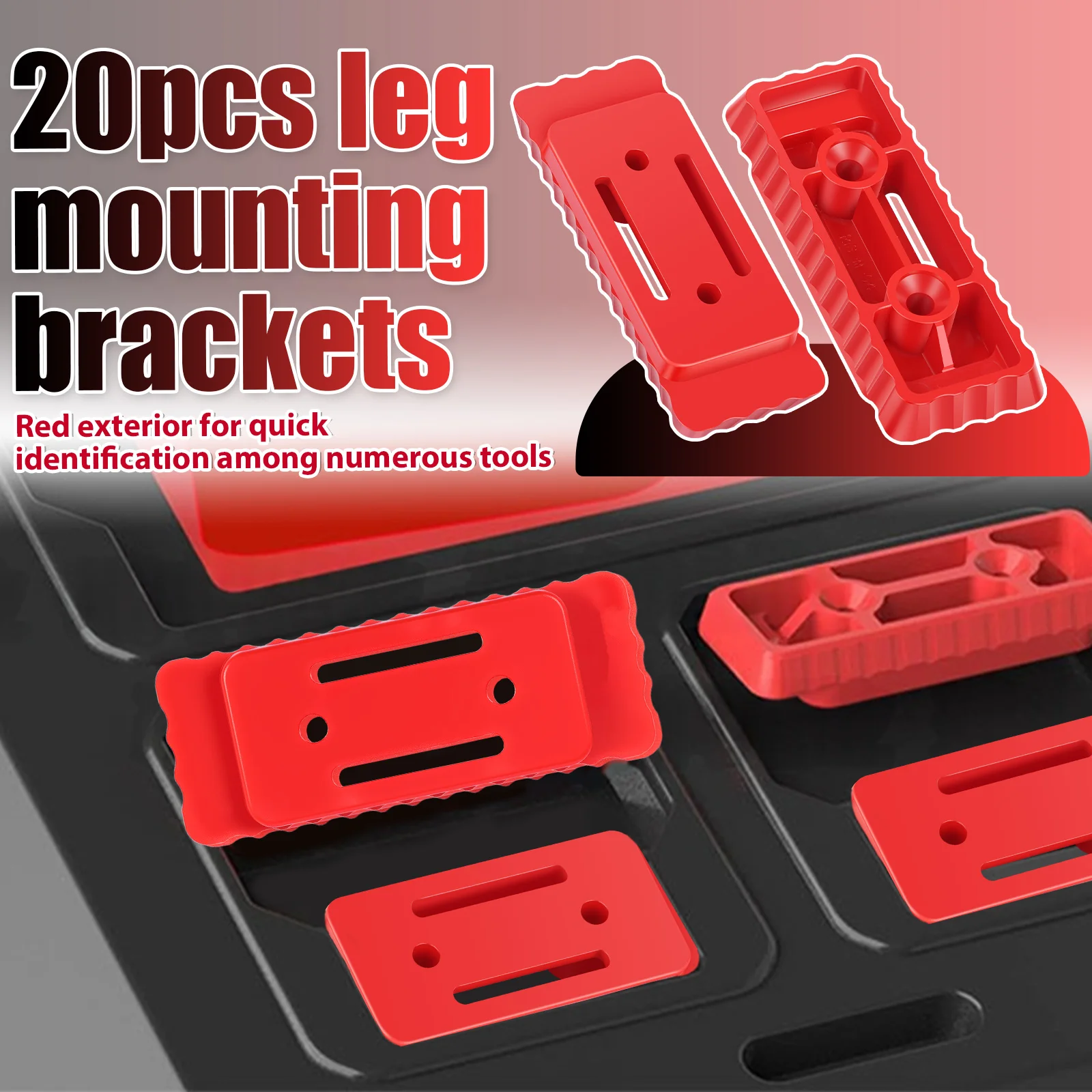 20pcs Mounting Feet for Milwau - Workshop Electric Tools 评论和价格