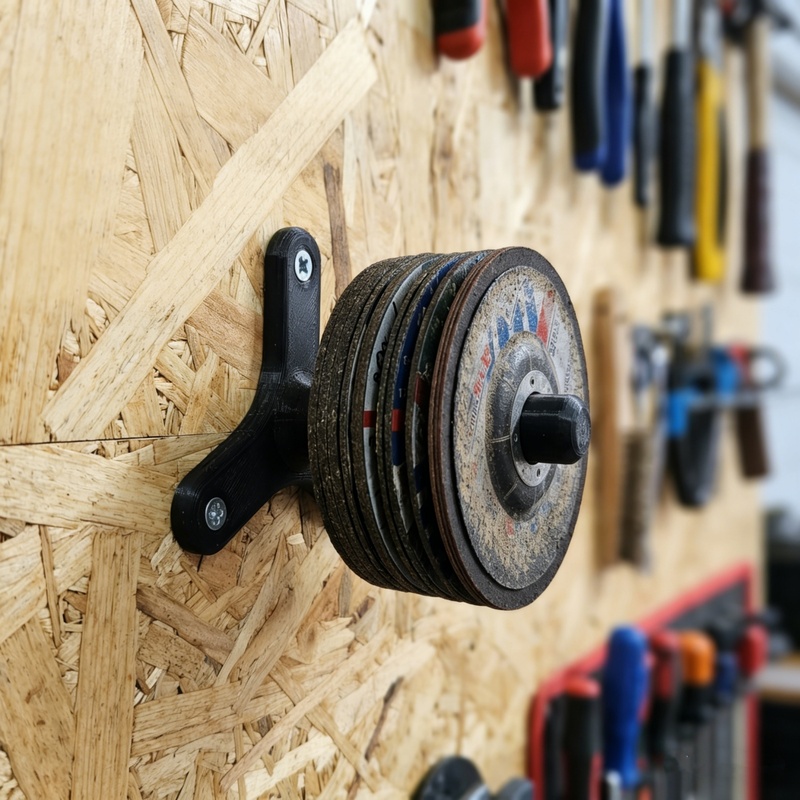 1Pcs Wall Mount Grinder Holder - Workshop Tools Rack 评论和价格