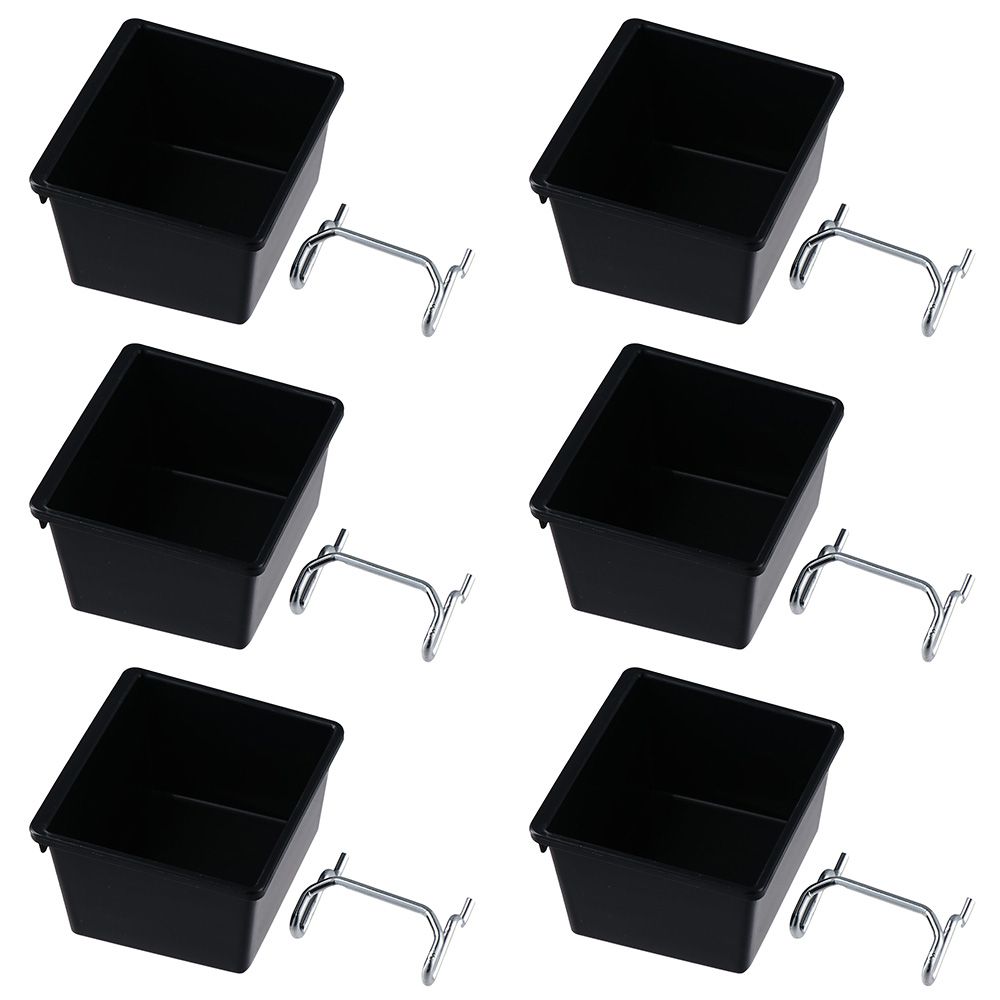 1/6 Sets Pegboard Bins with Ho - Workshop Tools Rack 评论和价格