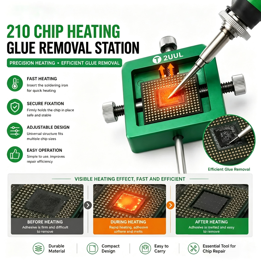 Green 2UUL Mini Chip Heating G - Workshop Tools Locations 评论和价格