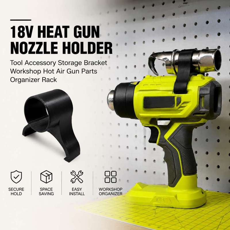 18V Hot Air Gun Nozzle Stand T - Workshop Tools Shelf 评论和价格