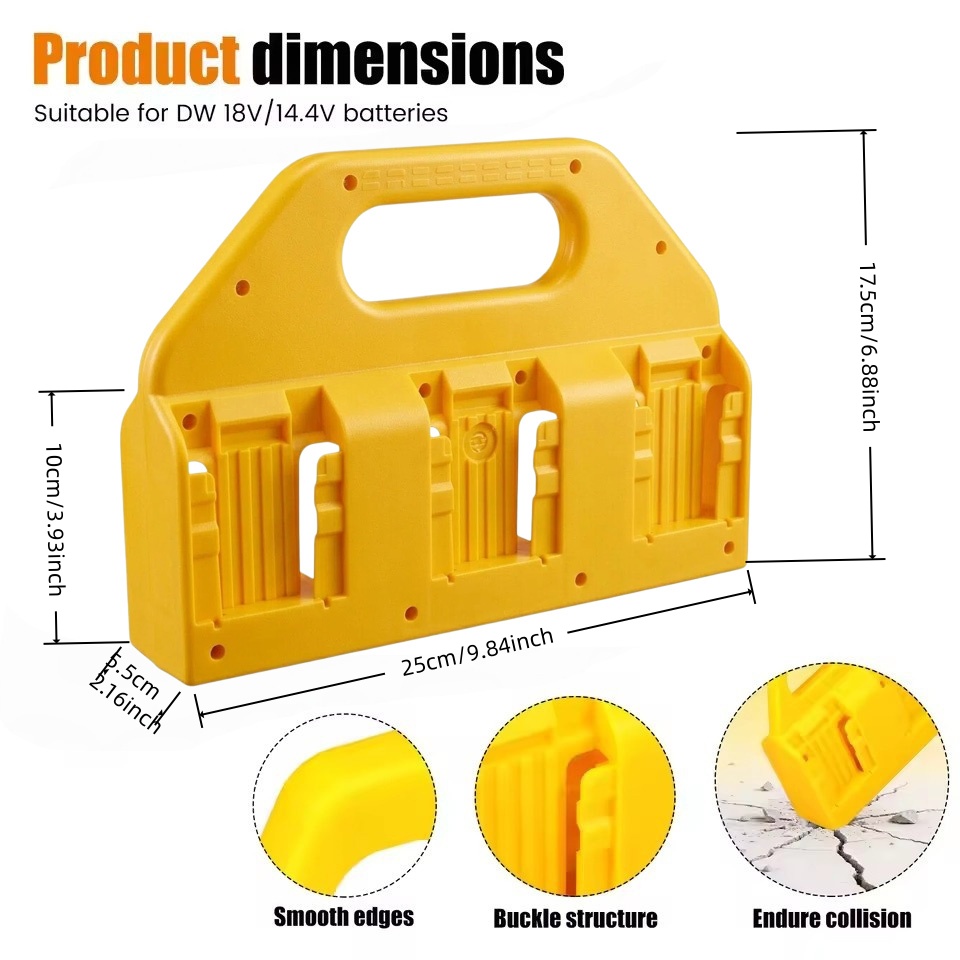 For Dewalt 18V Battery Storage - Workshop Electric Tools 评论和价格