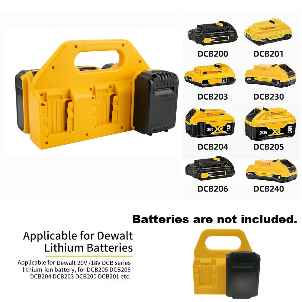 For Dewalt 18V Battery Storage - Workshop Electric Tools 评论和价格