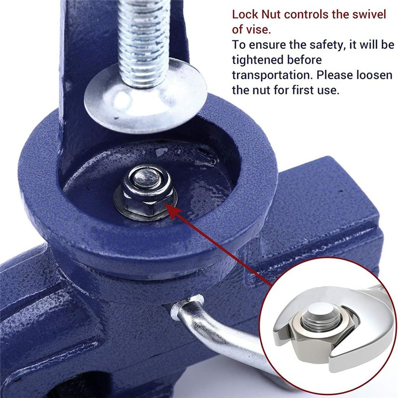 KYCOR-Bench Clamps Fixed Tool  - Bench Vise Swivel 评论和价格