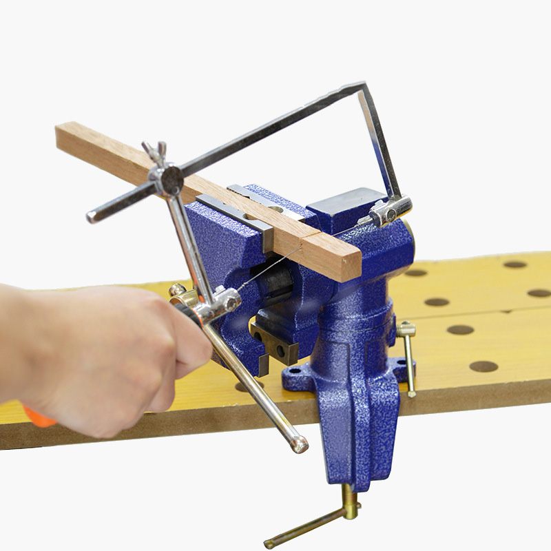 Double Jaw Table Vise Swivel B - Bench Vise Swivel 评论和价格