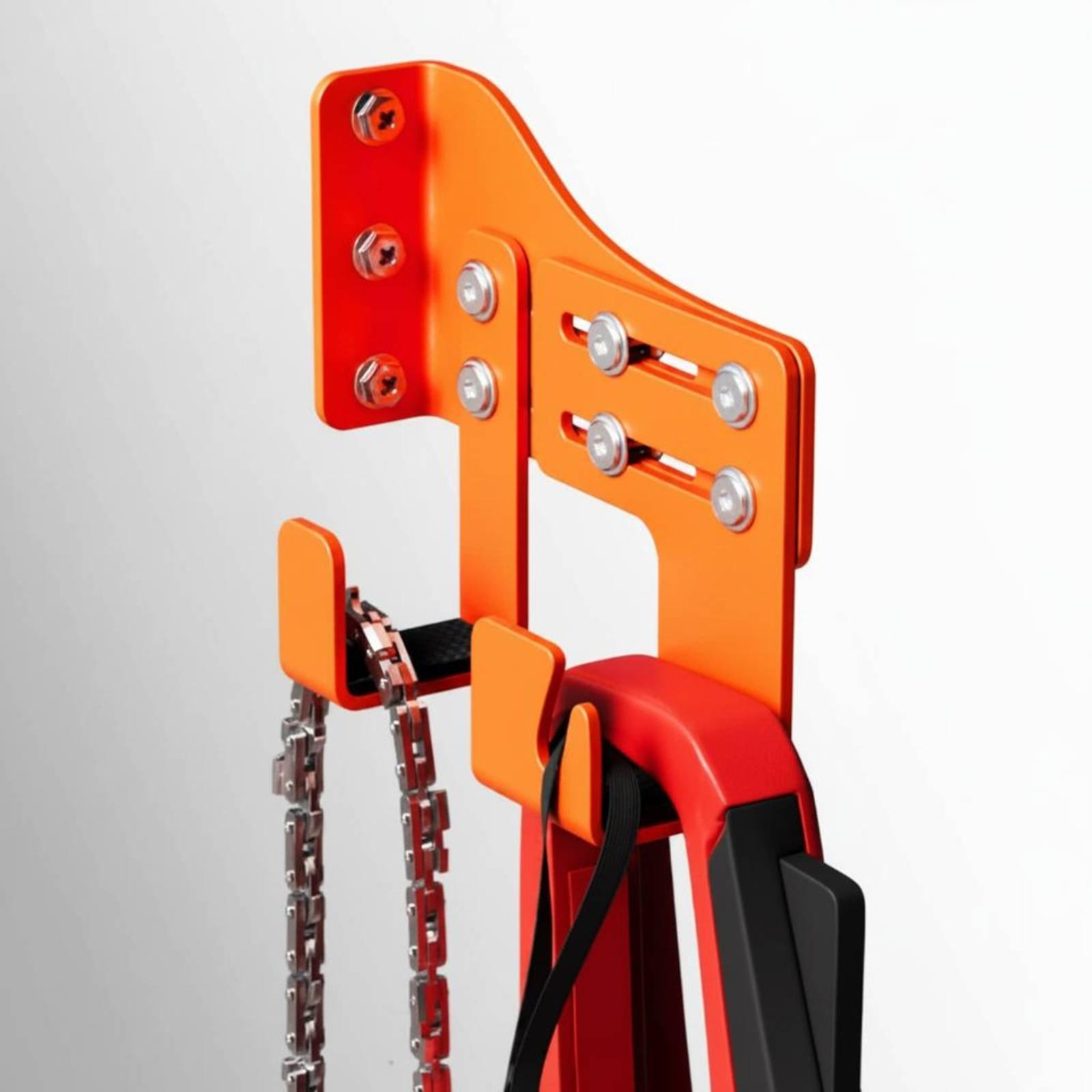 2 Pieces Logging Tool Wall Han - Workshop Tools Hanging 评论和价格