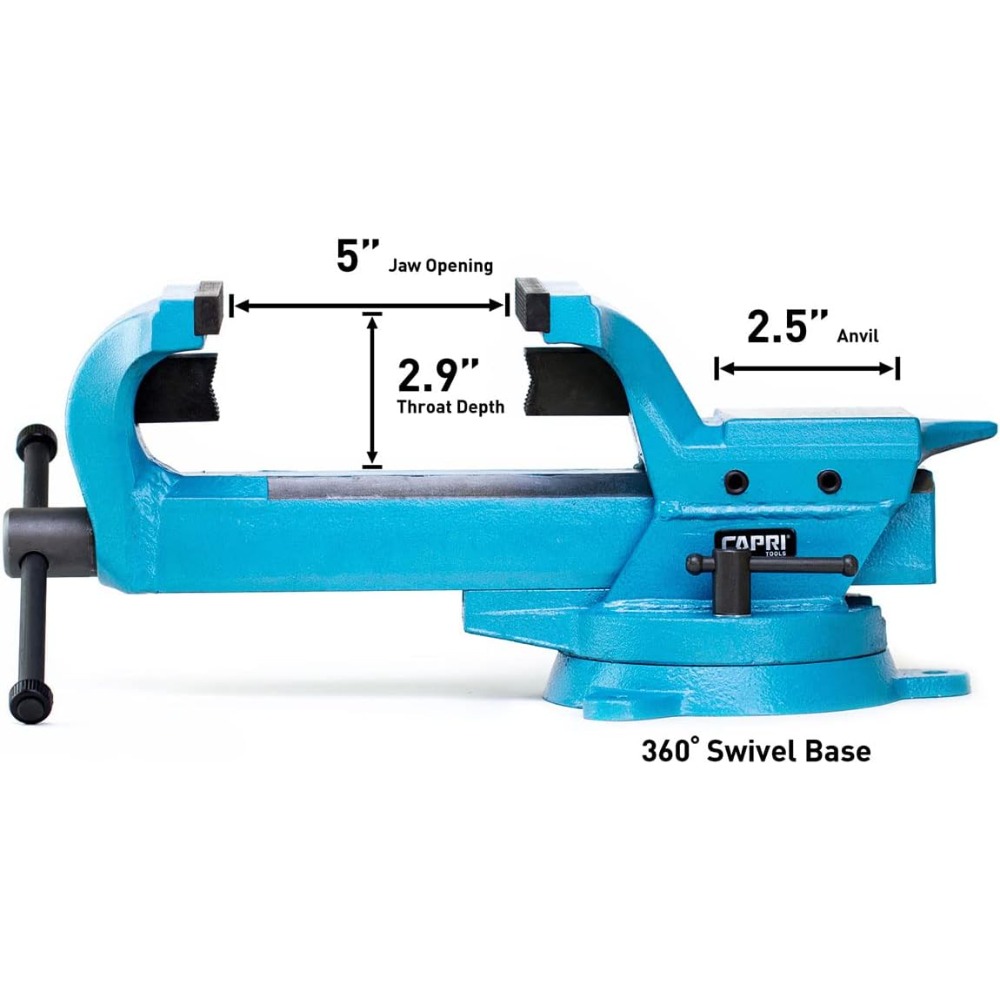 Forged Steel Bench Vise 4 inch - Bench Vise Swivel 评论和价格