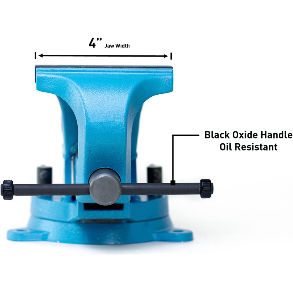 Forged Steel Bench Vise 4 inch - Bench Vise Swivel 评论和价格