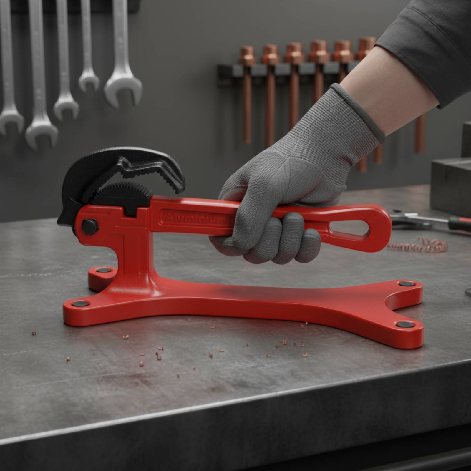 Self-Locking Pipe Wrench Porta - Tools For Workshop 评论和价格