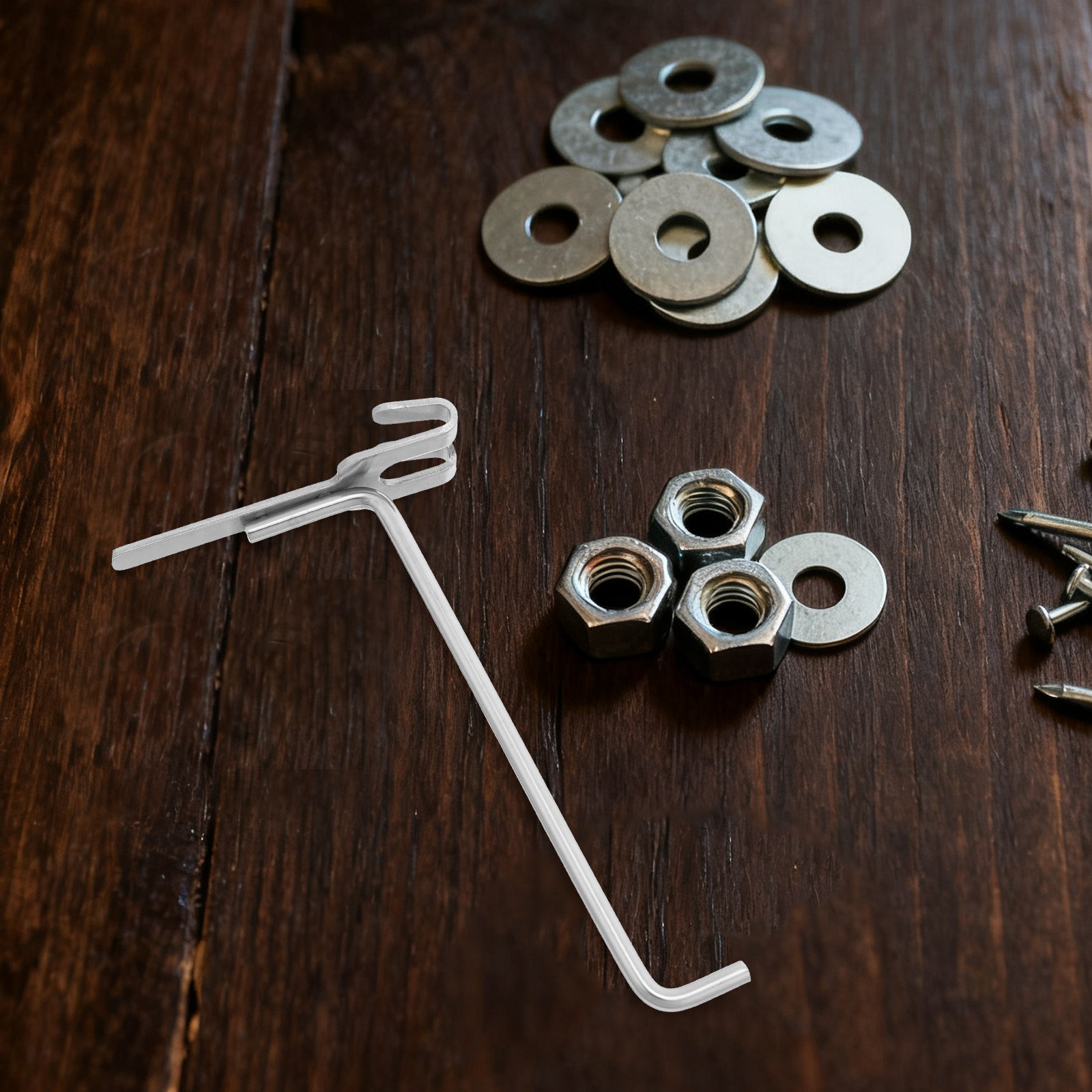 6Pcs Stainless Steel Pegboard  - Workshop Tools Shelf 评论和价格
