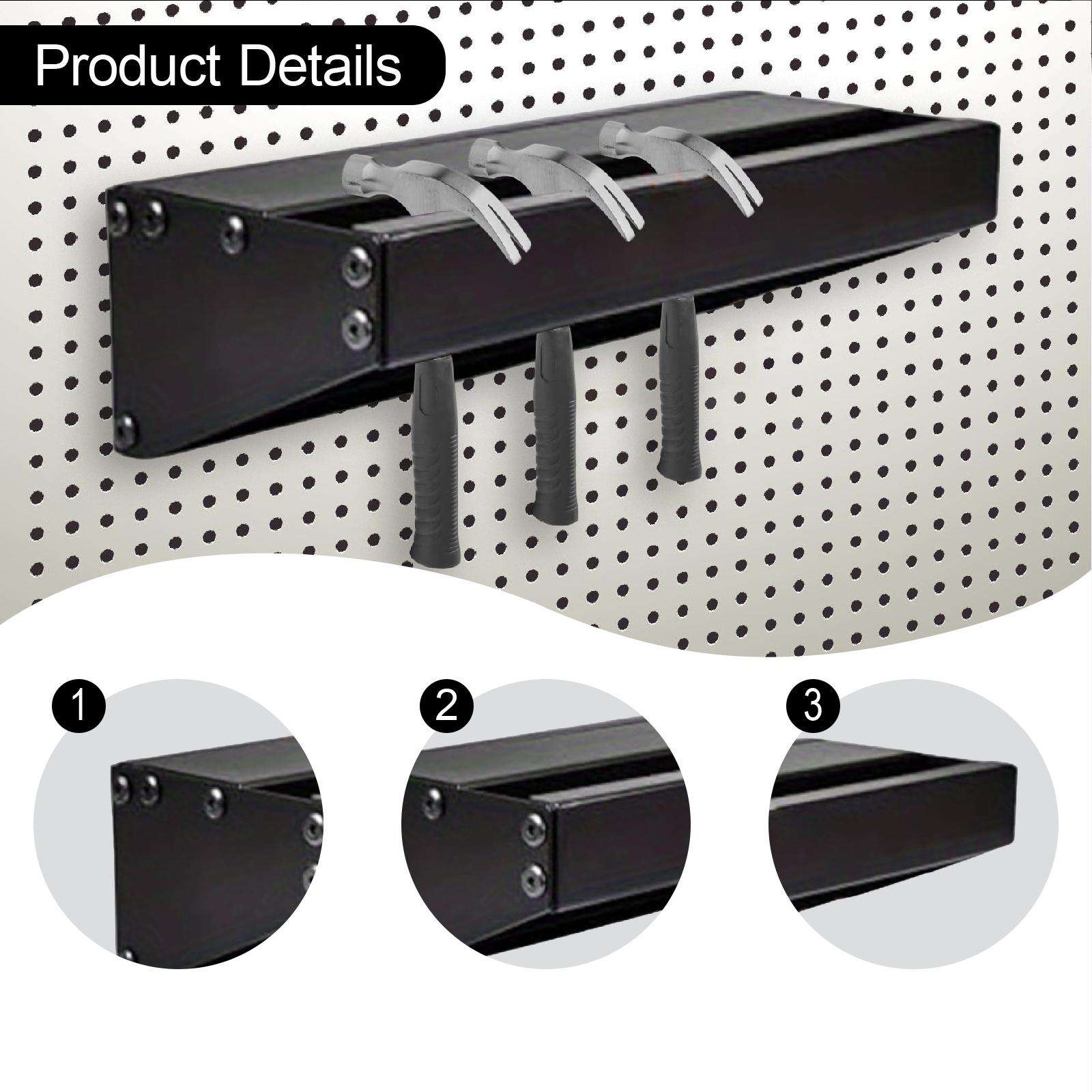 Heavy Duty Metal Hammer Rack W - Workshop Tools Shelf 评论和价格