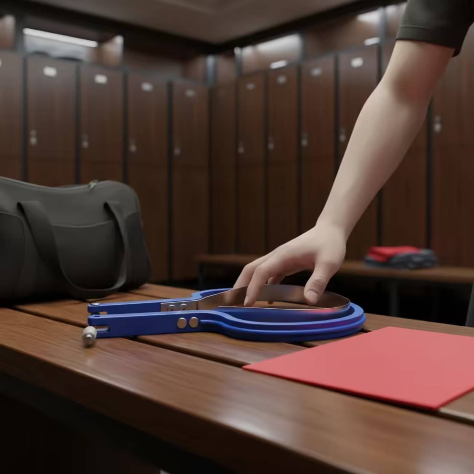 Table Tennis Racket Rubber Cut - Tools For Workshop 评论和价格