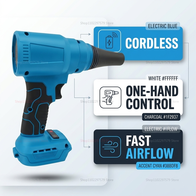 18V Brushless Cordless Air Dus - Workshop Electric Tools 评论和价格