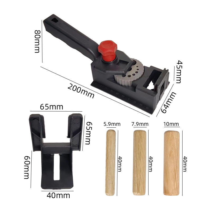 Woodworking Drill Locator Jig  - Workshop Tools Locations 评论和价格