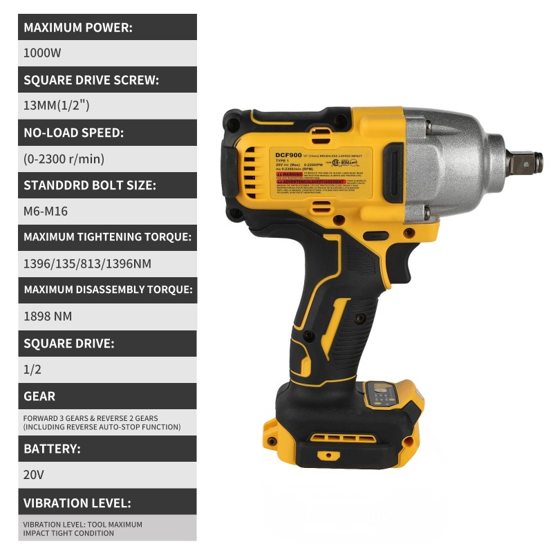 High Torque Cordless Impact Wr - Workshop Electric Tools 评论和价格